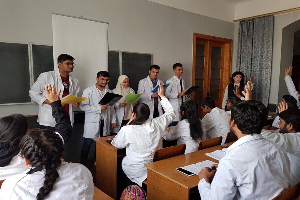 Bukovinian State Medical University Classroom