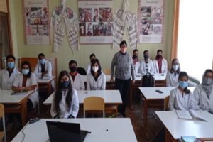 Poltava State Medical University classroom