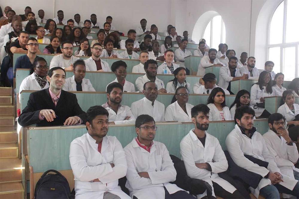 Vinnitsa National Medical University Classroom