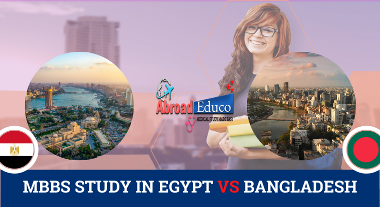MBBS study in bangladesh vs Egypt