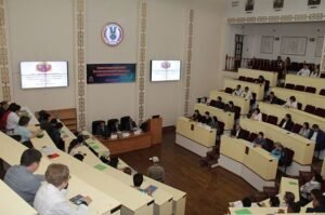 Kazakh National Medical University Conference hall